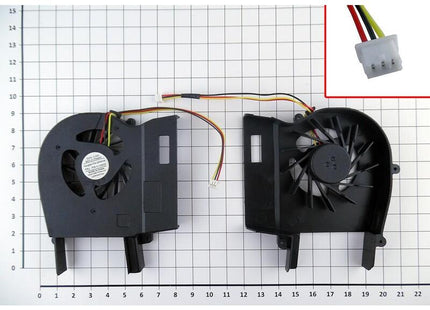Ventilador Fan Cpu Para Portátil Sony Vgn-Cs11zr , Vgn-Cs16z, Vgn-Cs21s
