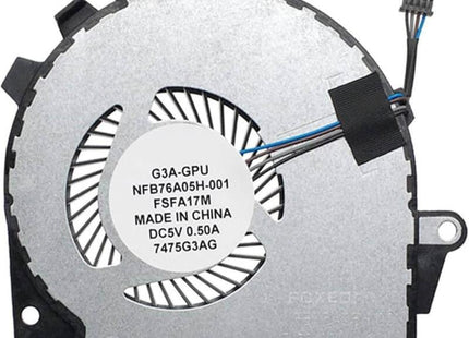 Ventilador Gpu Para Portátil Hp Omen 15 Ce 15 Ce000 15 Ce010ca 15 Ce020ca 15 Ce030ca 15 Ce051nr 17 An