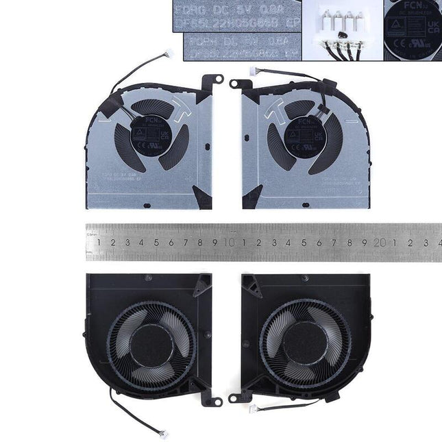 Ventilador Para Computadora Portátil Lenovo Loq 15irh8 Geekpro G5000 Irh8 5vcpu+Gpuorg