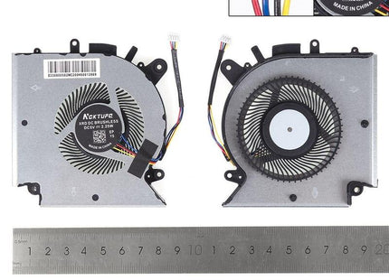 Ventilador Para Computadora Portátil Msi Gf66 Gl66 Ms 1581 N459 N460 Cpu, Copia Alta