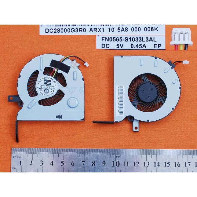 Ventilador Para Portátil Arx Ceradyna Fcn Fn0565-S1033l3al Dc28000g3r0 Arx1