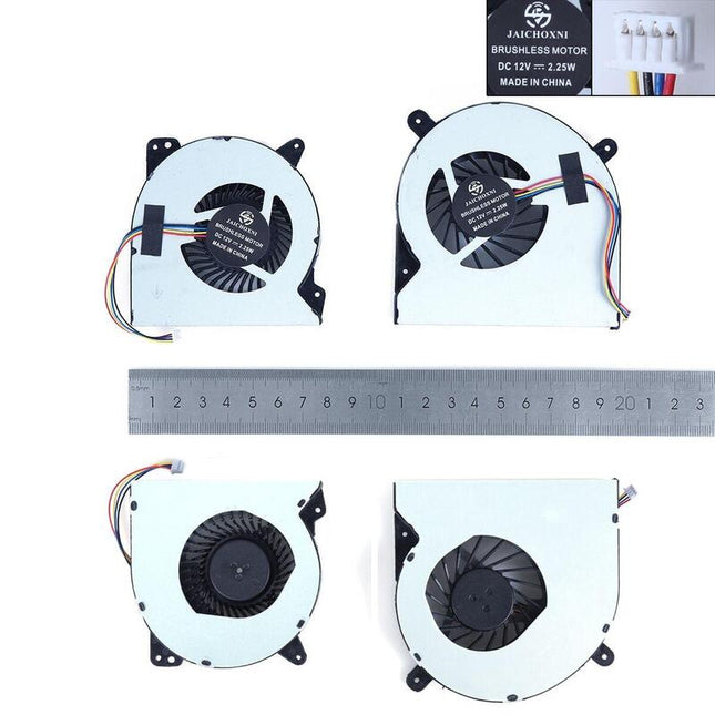 Ventilador Para Portátil Asus G750jh G750jm G750js G750jw Jz 12v (L+R, Alta Copia)