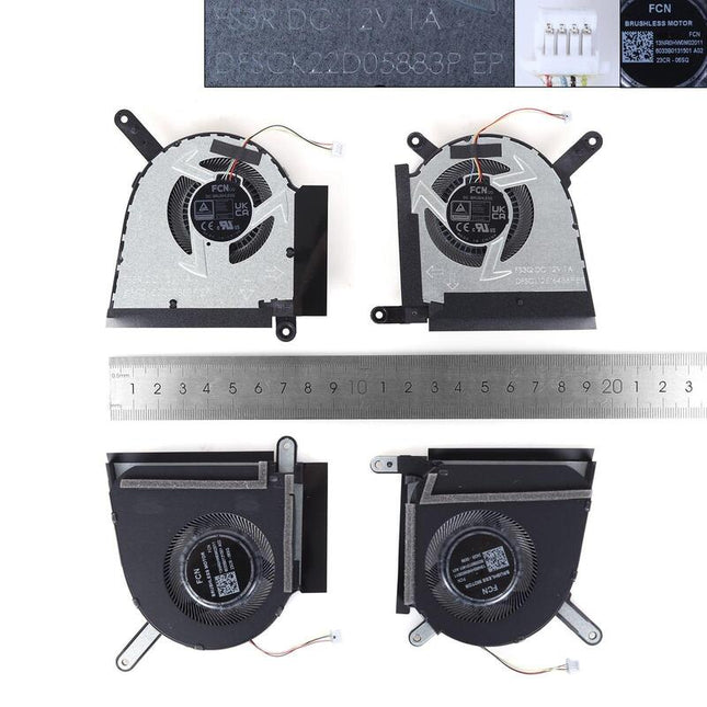 Ventilador Para Portátil Asus Pro 5 Fx607 Fa607 L+R,Org