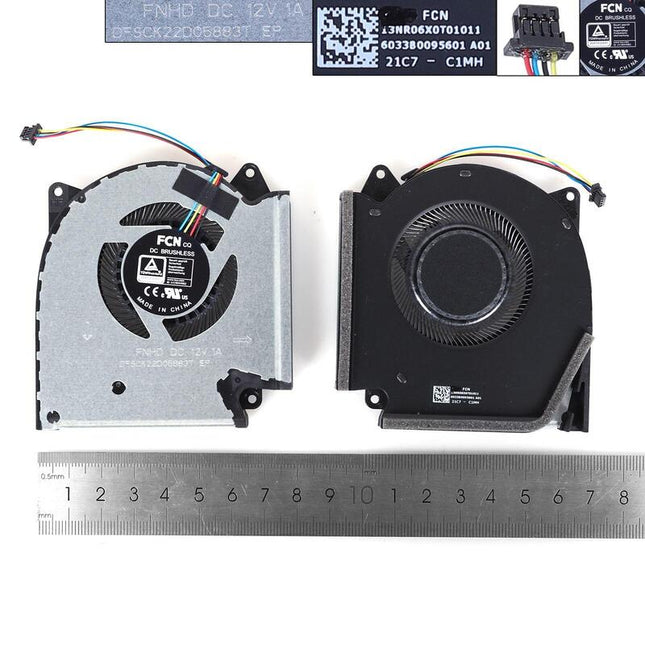 Ventilador Para Portátil Asus Rog 5plus 5r G513qy 2021 G513qm 5900 12v (Gpu,Org)
