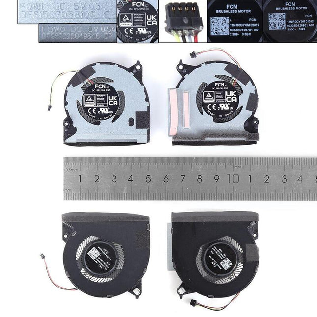 Ventilador Para Portátil Asus Rog Ally Consola De Juegos Portátil (2023) Rc71l Originall+R