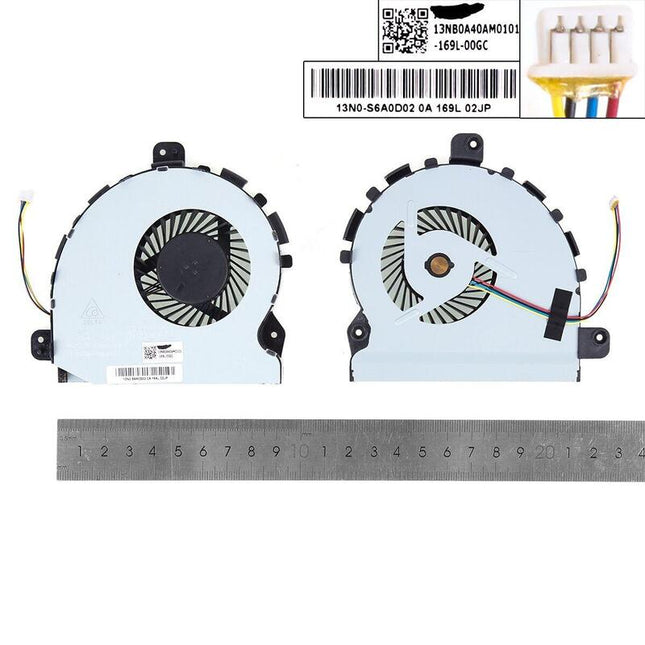 Ventilador Para Portátil Asus Rog Gl752vw Zx70vcpuorg Ns85b04 15f16