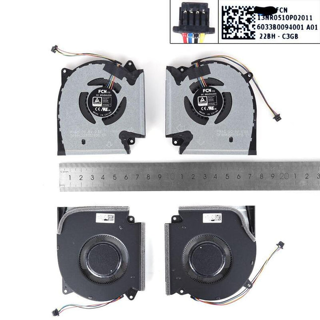 Ventilador Para Portátil Asus Rog Strix G533q G513qr G713qr G733qs 5vl+Rorg
