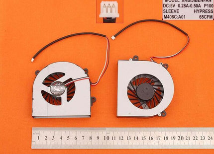 Ventilador Para Portátil Clevo W150er W350 W370et W370/Hasee K590s K660e K650c Oem N/A