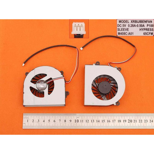 Ventilador Para Portátil Clevo W150er W350 W370et W370/Hasee K590s K660e K650c Oem N/A