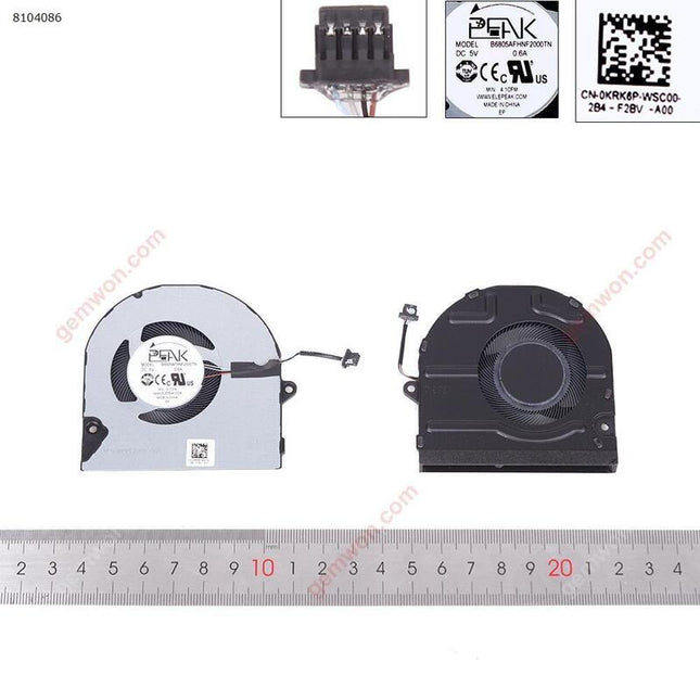 Ventilador Para Portátil Dell Inspiron 5410 5415 5418 V 5510 5515 7415org. 0krk6p