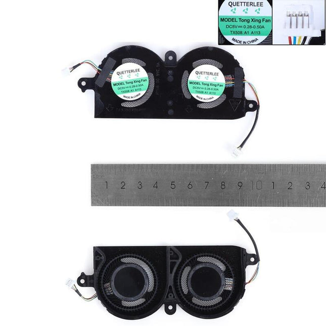 Ventilador Para Portátil Dell Xps 13 9370 9380 9390 P82g 9305oem 0980wh
