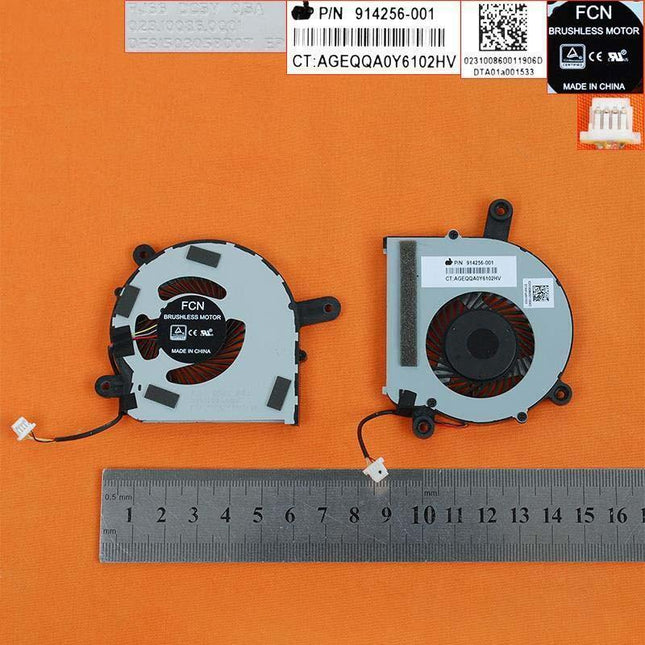 Ventilador Para Portátil Hp Assy Hdd Ent 17 Dfs150305bd0t 023.10086.0001 914256-001