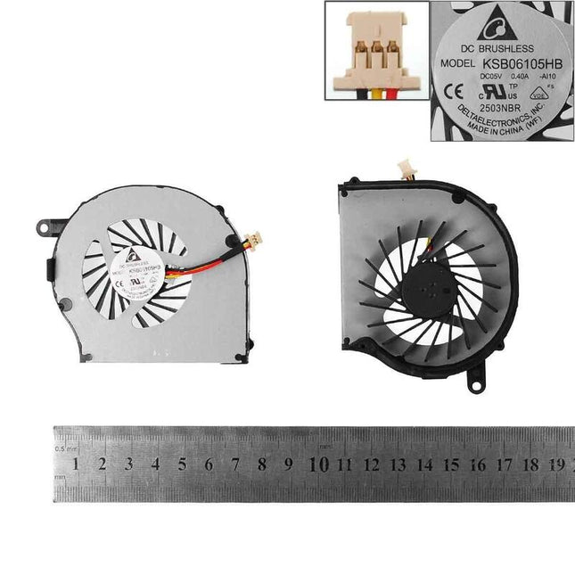 Ventilador Para Portátil Hp G72-B40ss 606013-001 Nfb73b05h