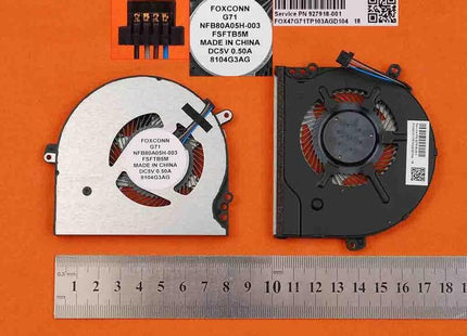 Ventilador Para Portátil Hp Pavilion 15-Cc 15-Cc708tx 15-Cc715tx 15-Cc710tx Tpn-Q191 927918-001 Nfb80a05h-003