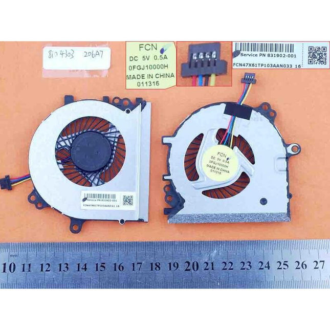 Ventilador Para Portátil Hp Probook 430 G3 Series 831902-001 0fgj10000h Ns65b02-14m02