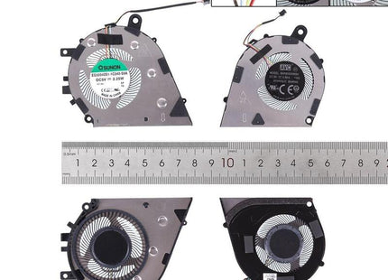 Ventilador Para Portátil Lenovo Air 14 2019 S550 14 Api 81nh S550 Ideapad Flex14 Api (L+R, Gpu, Sin Cubierta, Original)
