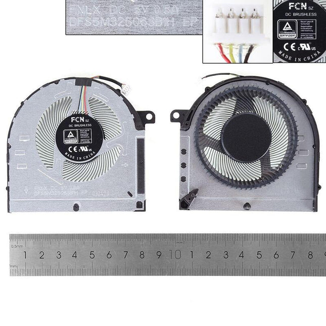 Ventilador Para Portátil Lenovo Ideapad Gaming 3 15ach6 5h40s20432 82k2cpu,Org