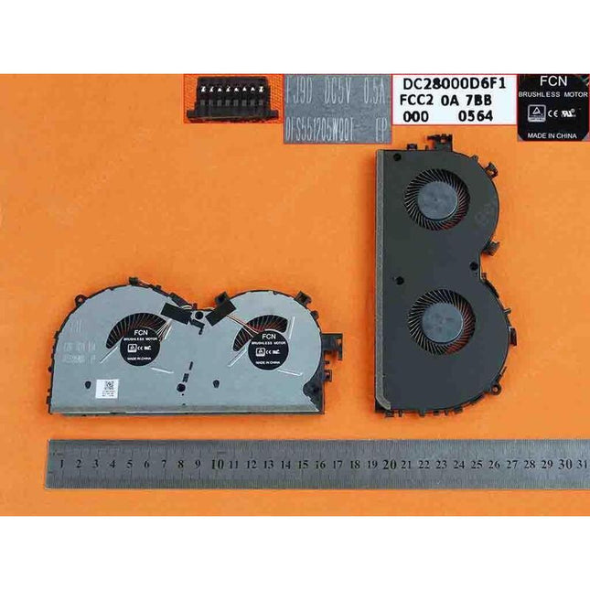 Ventilador Para Portátil Lenovo Legion Y520 R520 R720 R720-15ikbn 80ww Mg75100v1-C020-S9a Dc28000d6f1 Dfs551205w00t