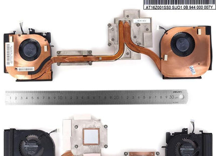 Ventilador Para Portátil Lenovo Thinkpad P52 Ep520 Con Disipador Térmico 02hk828, Mg75090v1 C190 S9a Mg75090v1 C180 S9a, 2hk828