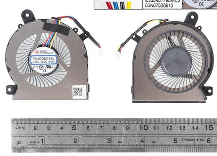Ventilador Para Portátil Msi Gl66 N477 Gf66 Gf76 Ms 1583gpu,Org Paad05015sl