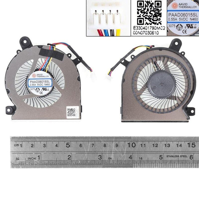 Ventilador Para Portátil Msi Gl66 N477 Gf66 Gf76 Ms 1583gpu,Org Paad05015sl