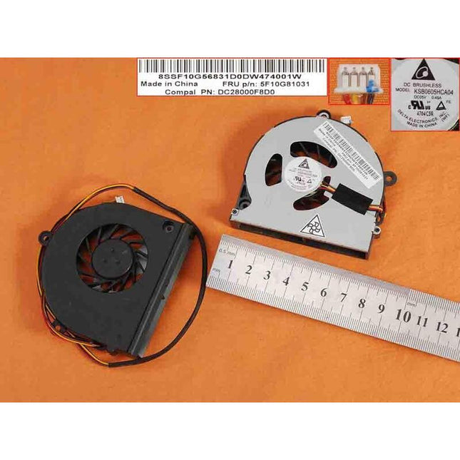 Ventilador Para  Portátil Toshiba
Modelos: Satellite P855, P855-S5200 
P/N: Dc28000ard0, Ksb06105hb, Ab0705hx12bb00