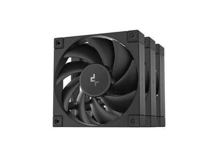 Ventilador Pc Deepcool Fd12 120x120x25 Paquete De 3, 120 Mm R-Fd12-Bknpn3-G