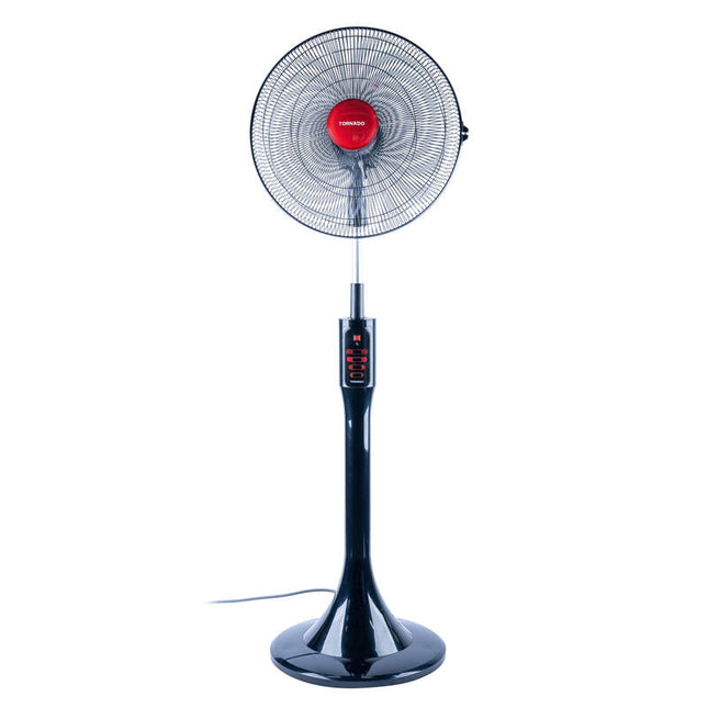 Ventilador Tornado Efs-111m Rojo Sobre Negro