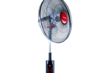 Ventilador Tornado Efs-111m Rojo Sobre Negro