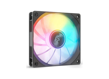 Ventilador Valkyrie V12r Argb 120,  De Caja Negro Vk-Fanv12rb