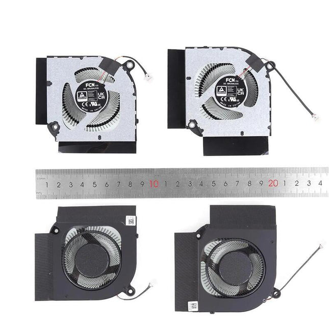 Ventiladores Cpu + Gpu Para Portátil Acer Acer Nitro 5 N22c1 An515 58 N20c11 Ph317 55 12v