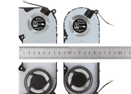 Ventiladores Cpu + Gpu Para Portátil Acer An517 51 An715 51