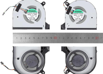 Ventiladores Cpu + Gpu Para Portátil Acer Nitro V17 Vn7 793g V15 Vn7 593g