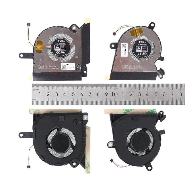 Ventiladores Cpu + Gpu Para Portátil Asus Gv301 Gv301q Gv301qc Gv301qe Gv301qh