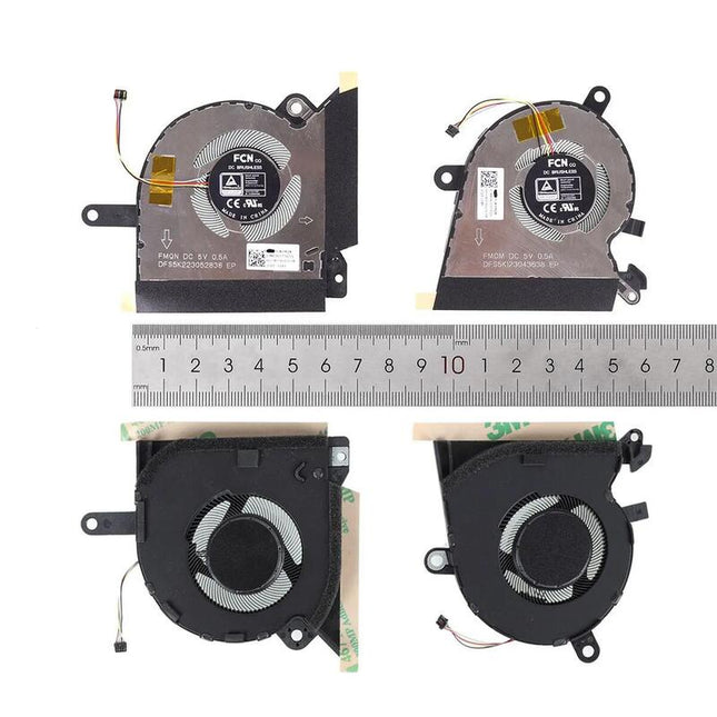 Ventiladores Cpu + Gpu Para Portátil Asus Gv301qh