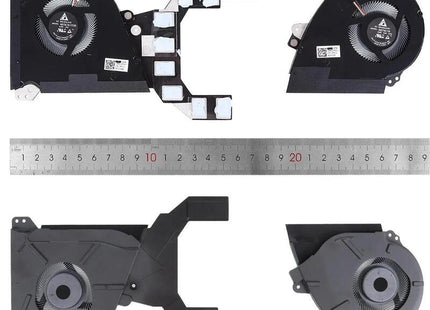 Ventiladores Cpu + Gpu Para Portátil Asus Gx501 Gx501v Gx501vsk Nd75c19 17c10 Nd75c18 17c09