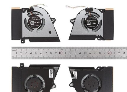 Ventiladores Cpu + Gpu Para Portátil Asus Rog Zephyrus 14 G14 Ga401i Ga401iv 12v 1a
