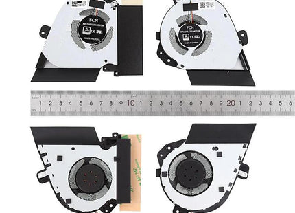 Ventiladores Cpu + Gpu Para Portátil Asus Strix Gu502du Gu502gv Gx505dw Ga505 Ga502d 5v