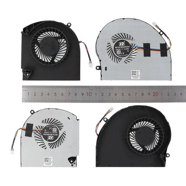 Ventiladores Cpu + Gpu Para Portátil Dell Alienware 17 R4 17 R5 P31e