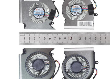 Ventiladores Cpu + Gpu Para Portátil Msi Gl65 Ge65 Gp65 We65 Ms 16u7 N425 N426