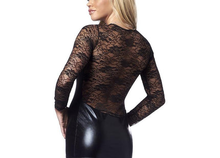 Vestido De Fiesta Negro Talla (Interno):S/M