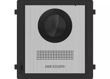 Videoportero Unidad Modular De Calle  2 Hilos Cámara 2mp Fisheye 2 Relés 4ch Alarma Hikvision