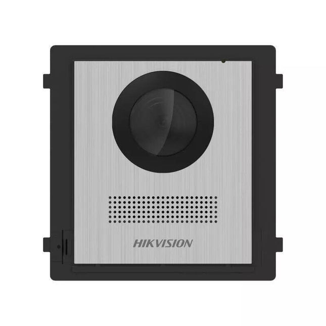 Videoportero Unidad Modular De Calle  2 Hilos Cámara 2mp Fisheye 2 Relés 4ch Alarma Hikvision