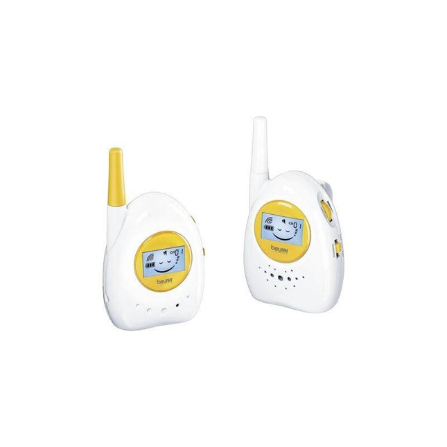 Vigilabebes Beurer By-84 Baby Monitor Modo Eco+ 864mhz Alcance 800m 2 Canales Pantalla Lcd Control Volumen Baja Radiación 3*Aaa