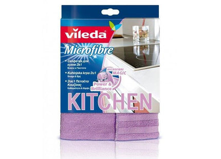 Vileda Microfibra 2 En 1 Paño De Limpieza Microfibra