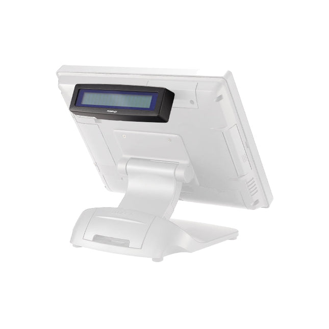 Visor Lcd 2 Líneas X 20 Caracteres, Usb, Negro, Para Equipos Xt 15"