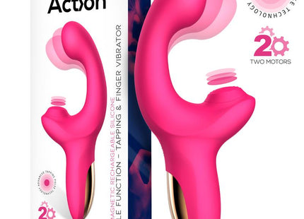 Volse Vibrador Triple Función Con Finger Y Pulsación Tapping
