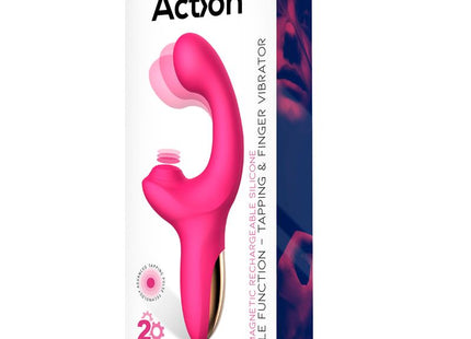 Volse Vibrador Triple Función Con Finger Y Pulsación Tapping