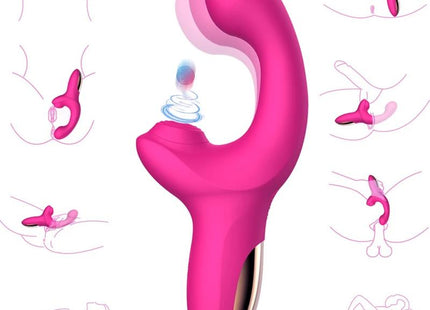 Volse Vibrador Triple Función Con Finger Y Pulsación Tapping