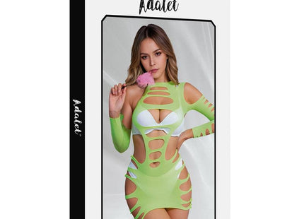 Willow Vestido Hollow-Out Amarillo Talla Única